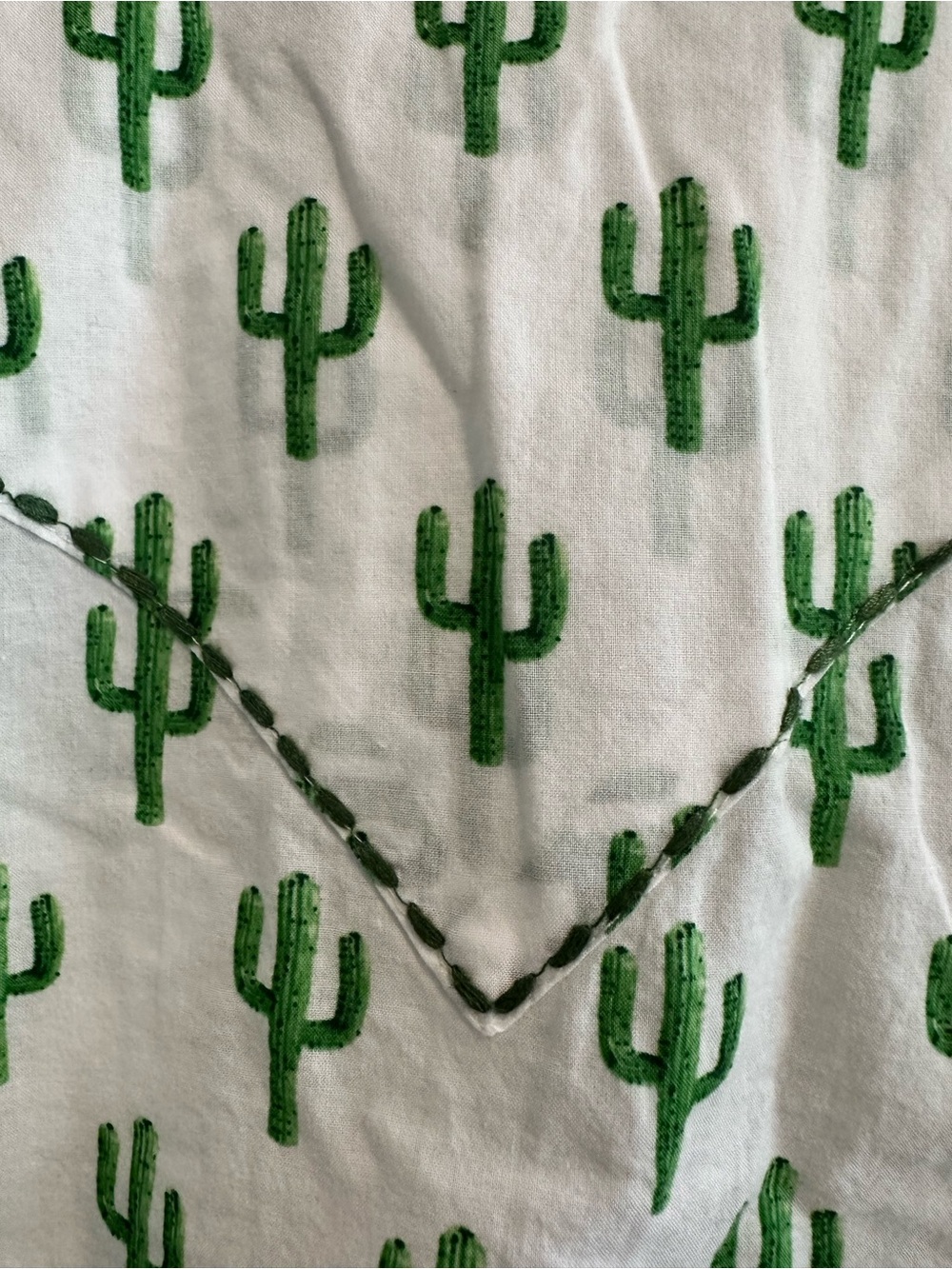 ☀️ WRANGLER Western Pearl Snap Shirt in Green Cactus Print - Picture 14 of 16